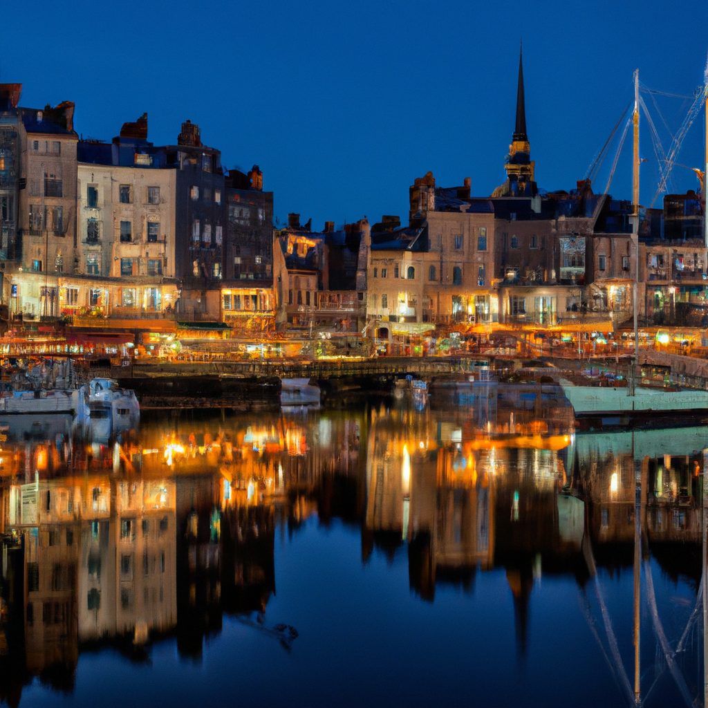 charmant port de honfleur ambiance chale 1024x1024 42439618