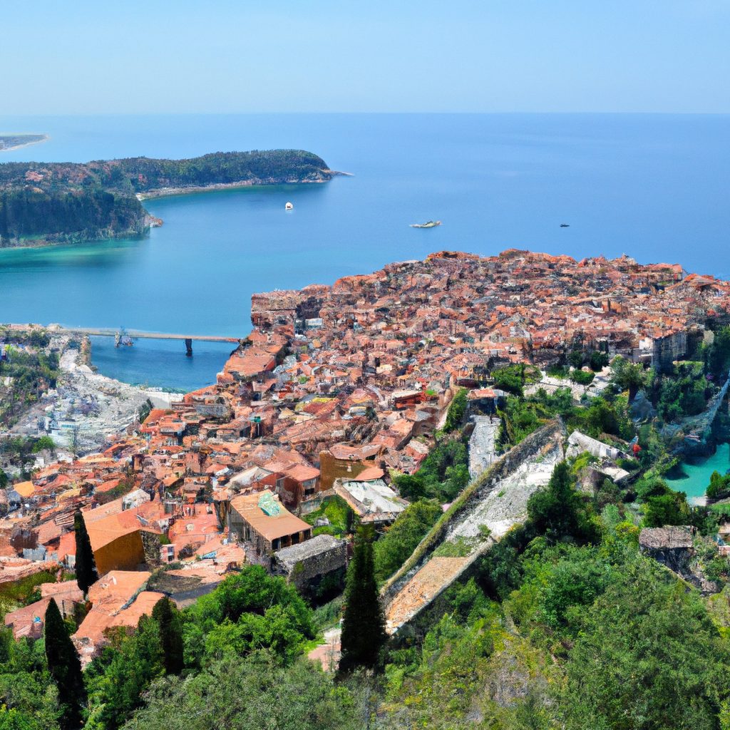 charmante ville ctire sous un ciel bleu 1024x1024 9755183