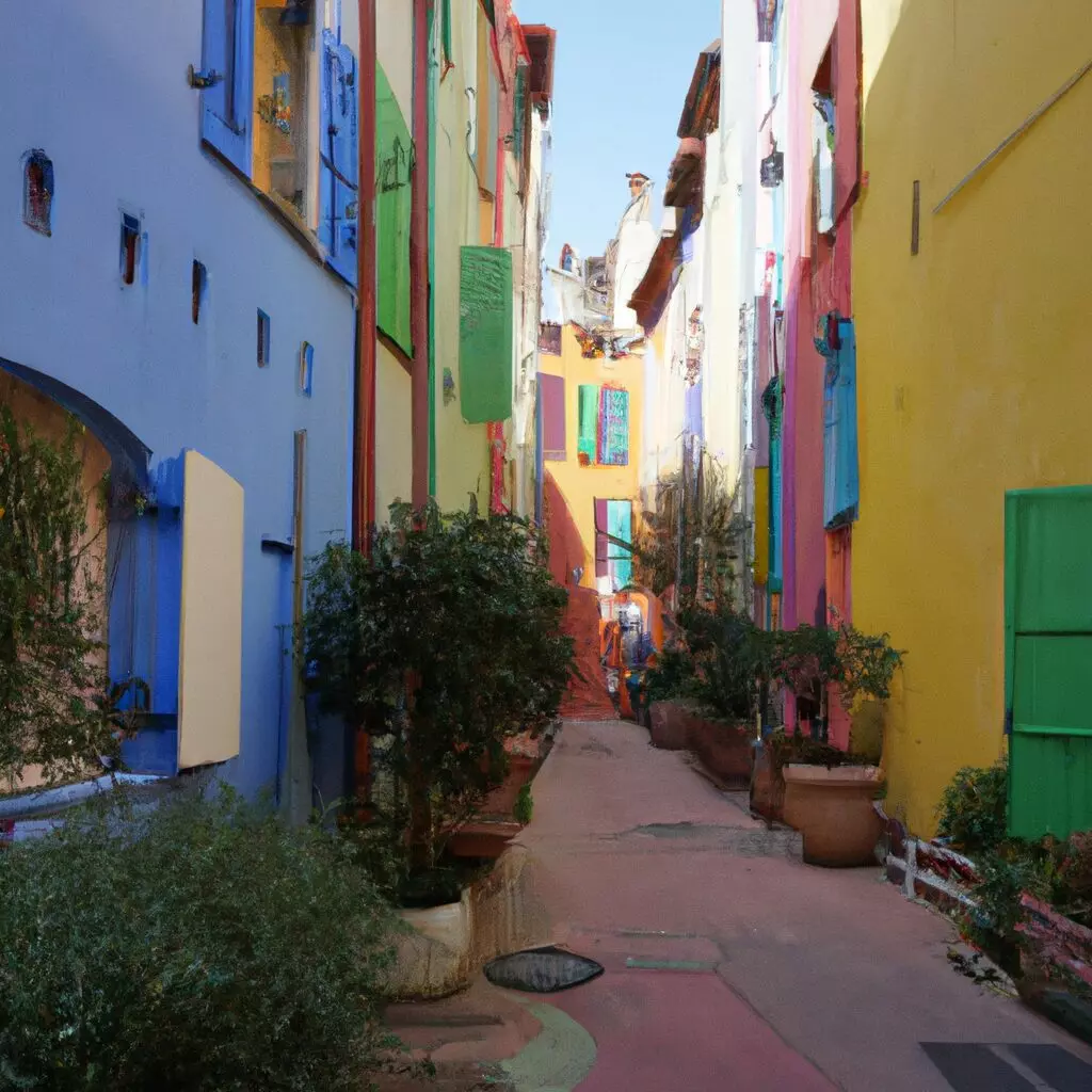 ruelles paves bordes de maisons colores 1024x1024 33240425