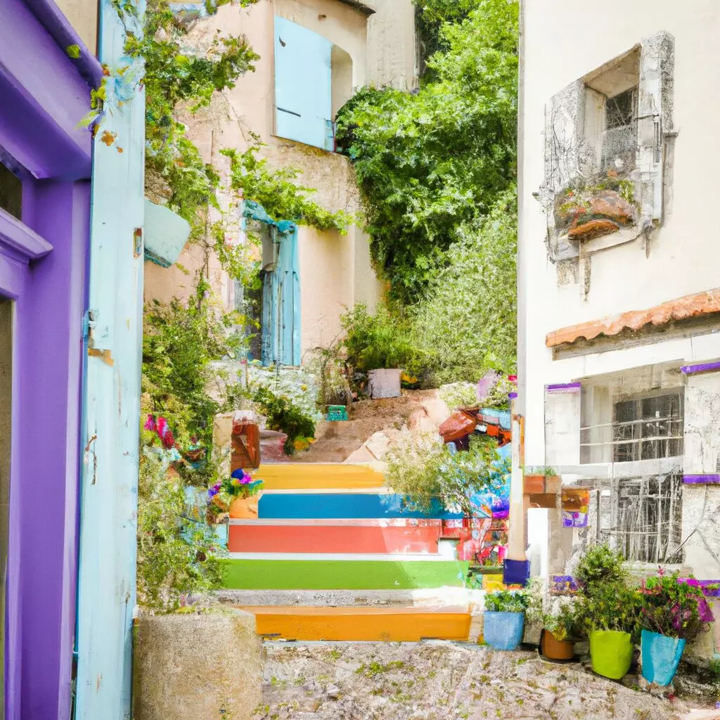 ruelles paves maisons colores ambiance r 1024x1024 79882882
