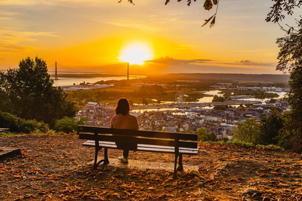 1 plus celebre banc de honfleur